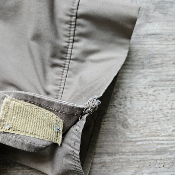 Vintage Woolrich Mens Hooded Tan Parka Plaid Lining Full Zip Size L USA Made - Picture 15 of 16